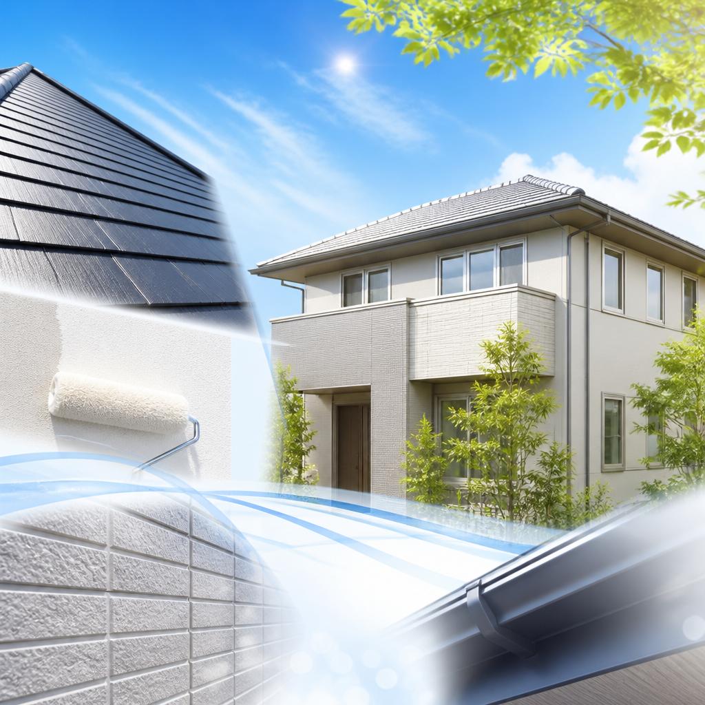 信頼と安心を提供するウツノミヤ住設の牛久市屋根・外壁塗装