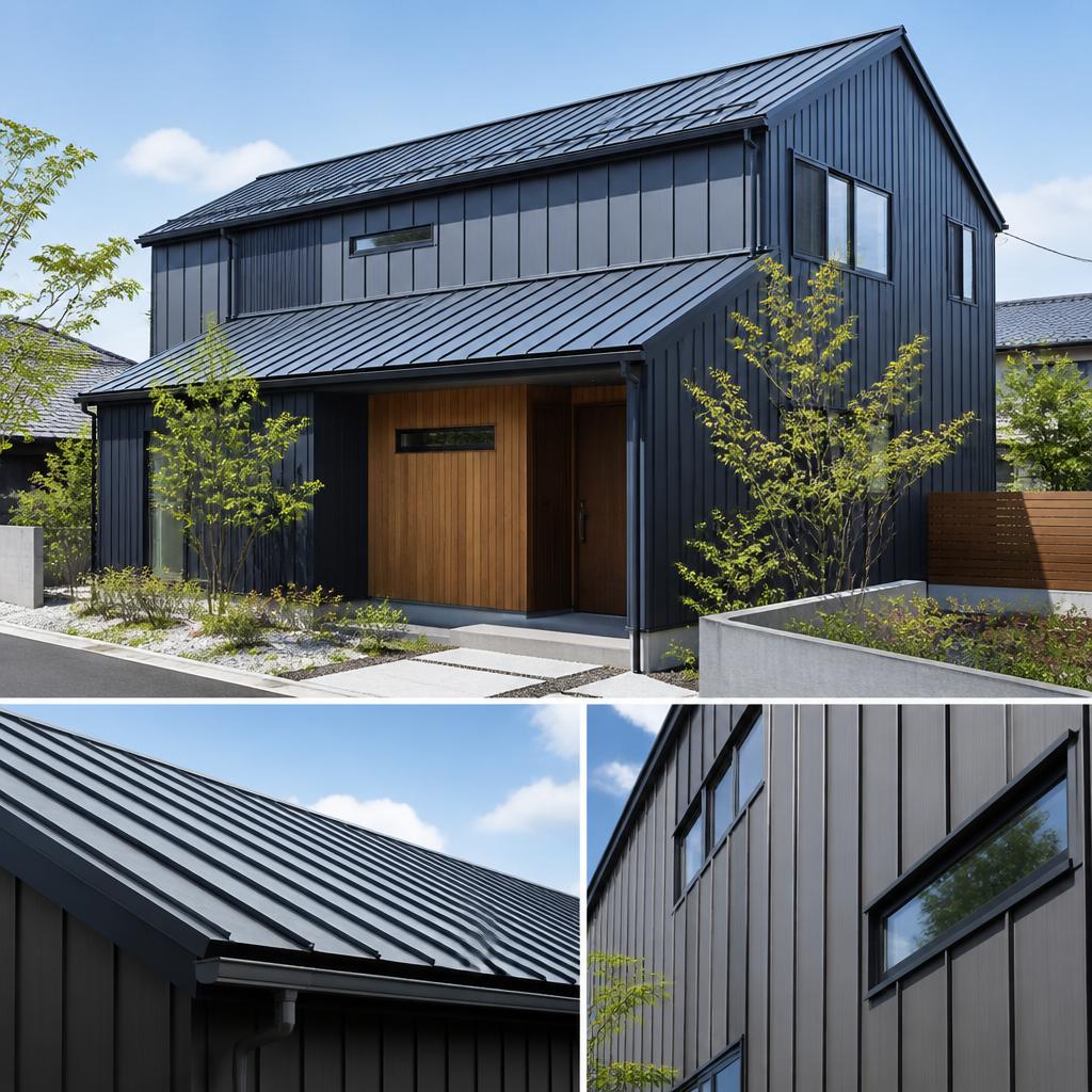 進化する住まいの形！軽量ガルバリウム鋼板工事で屋根と外壁を一新するウツノミヤ住設