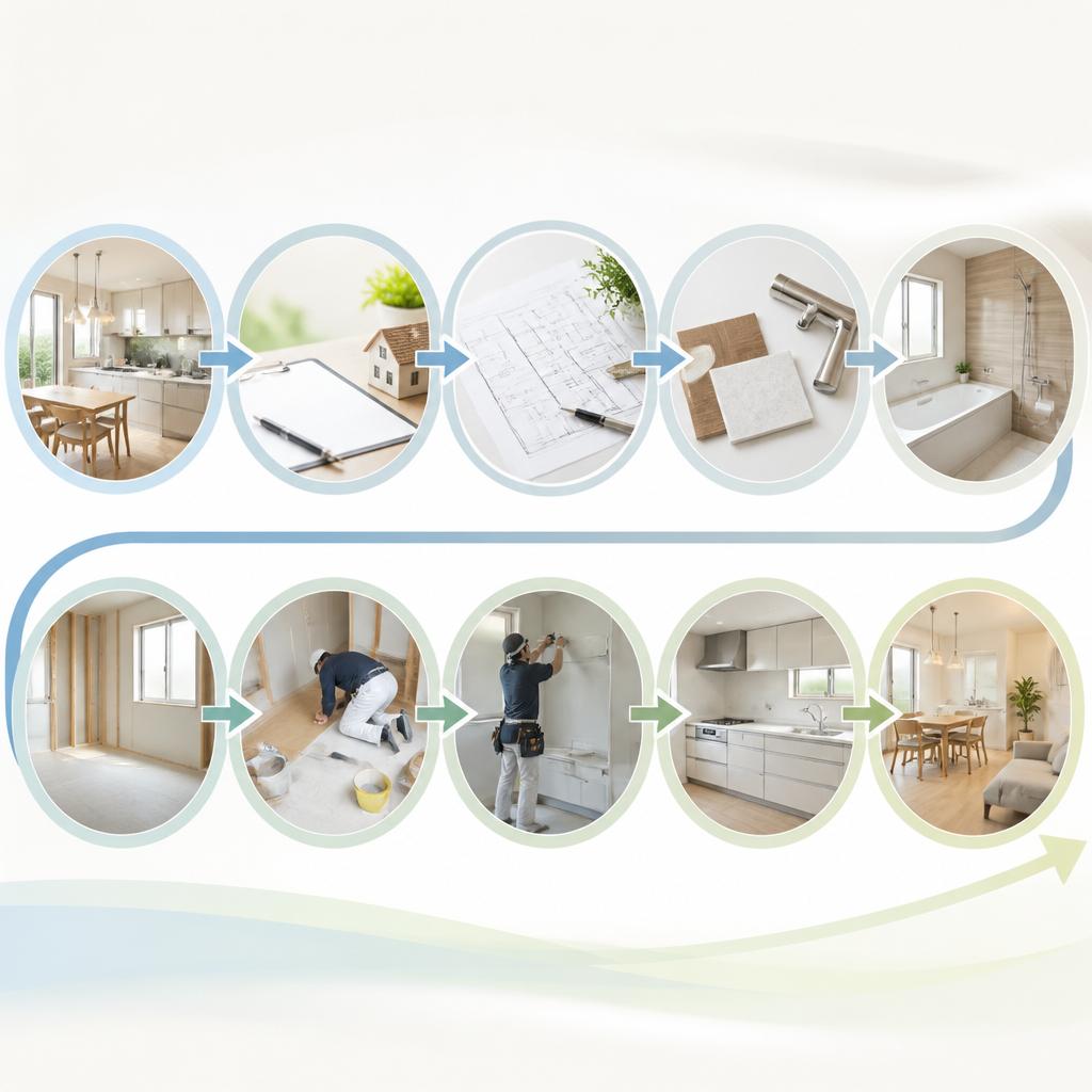 快適空間の実現に向けたプロセス