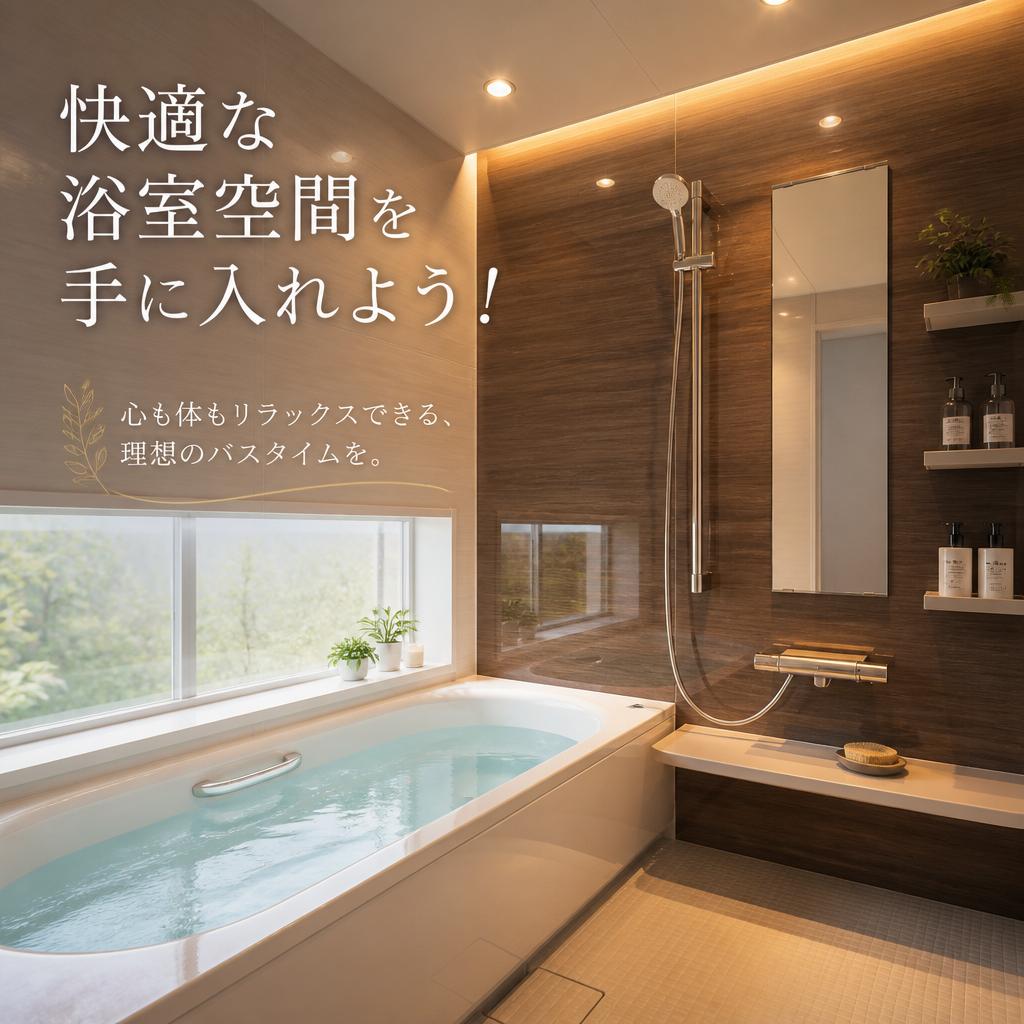 快適な浴室空間を手に入れよう！