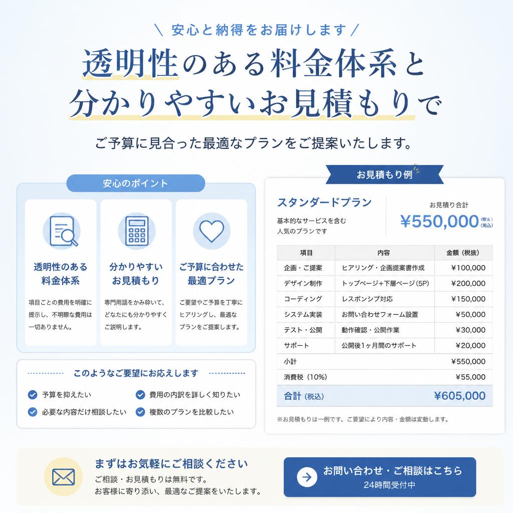 5. お得な施行プランとお見積もりの流れ