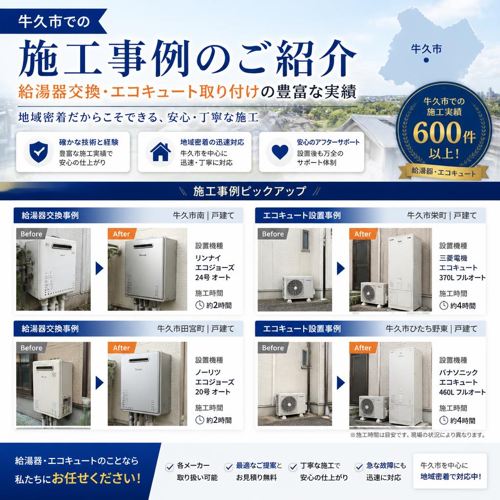 牛久市のリフォーム実績