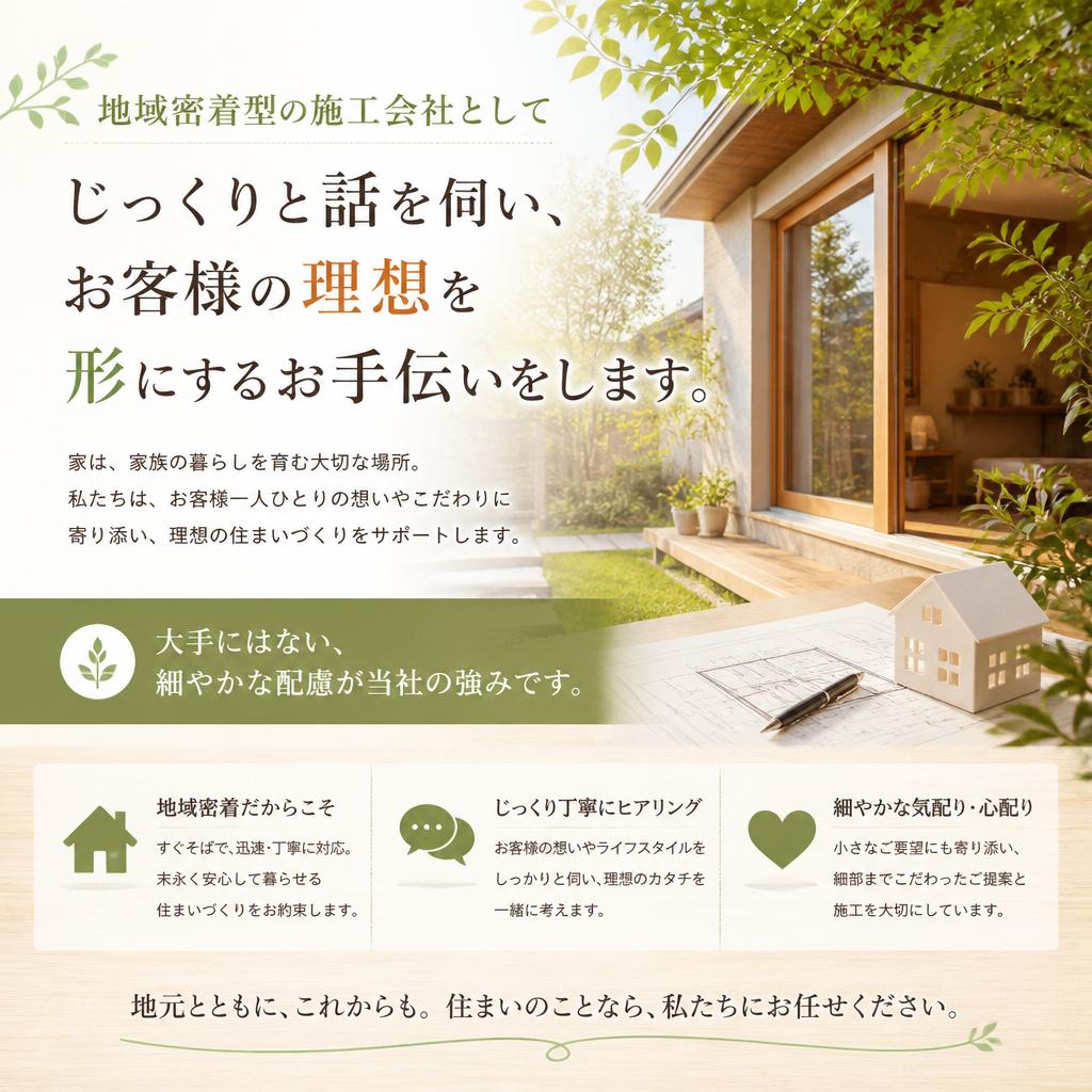 有限会社ウツノミヤ住設の特長