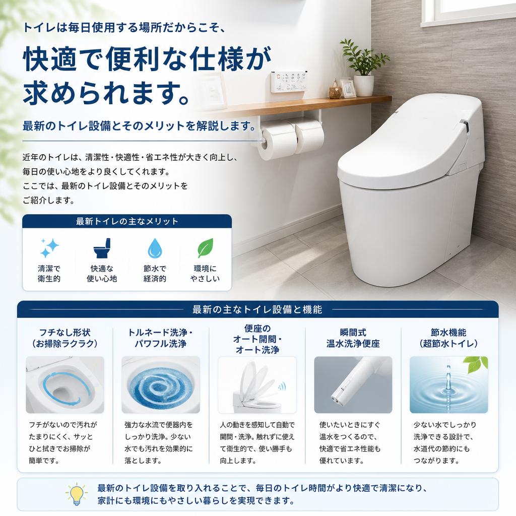 トイレのリフォームの重要性