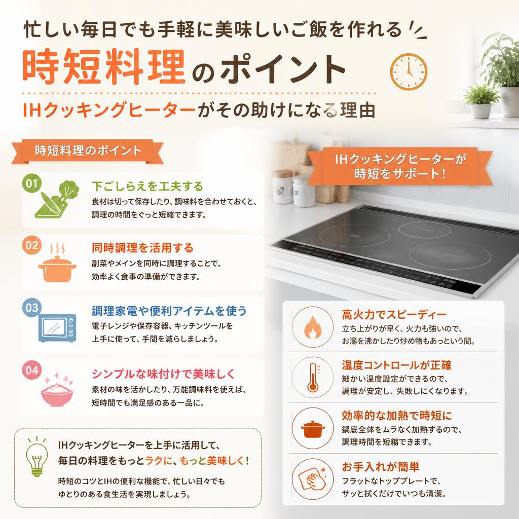 時短料理の実現