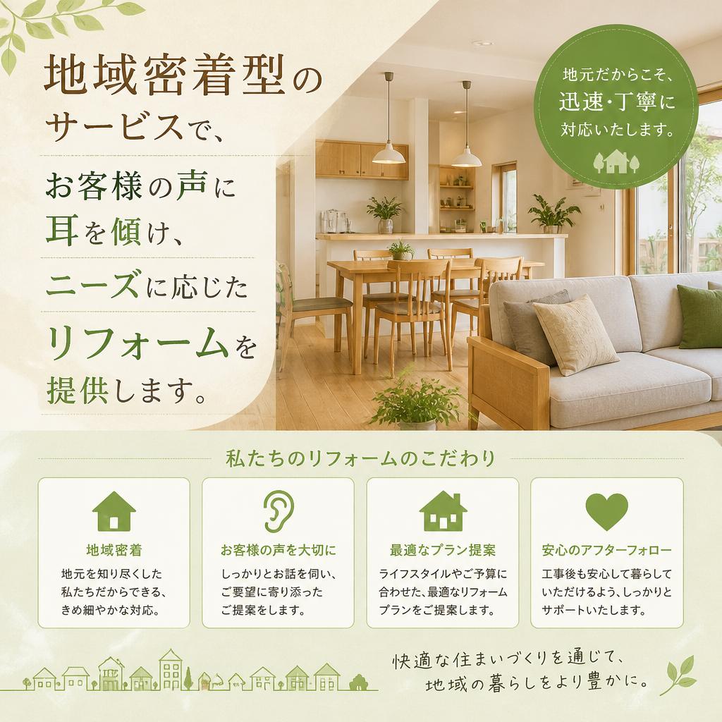 2. ウツノミヤ住設の強み